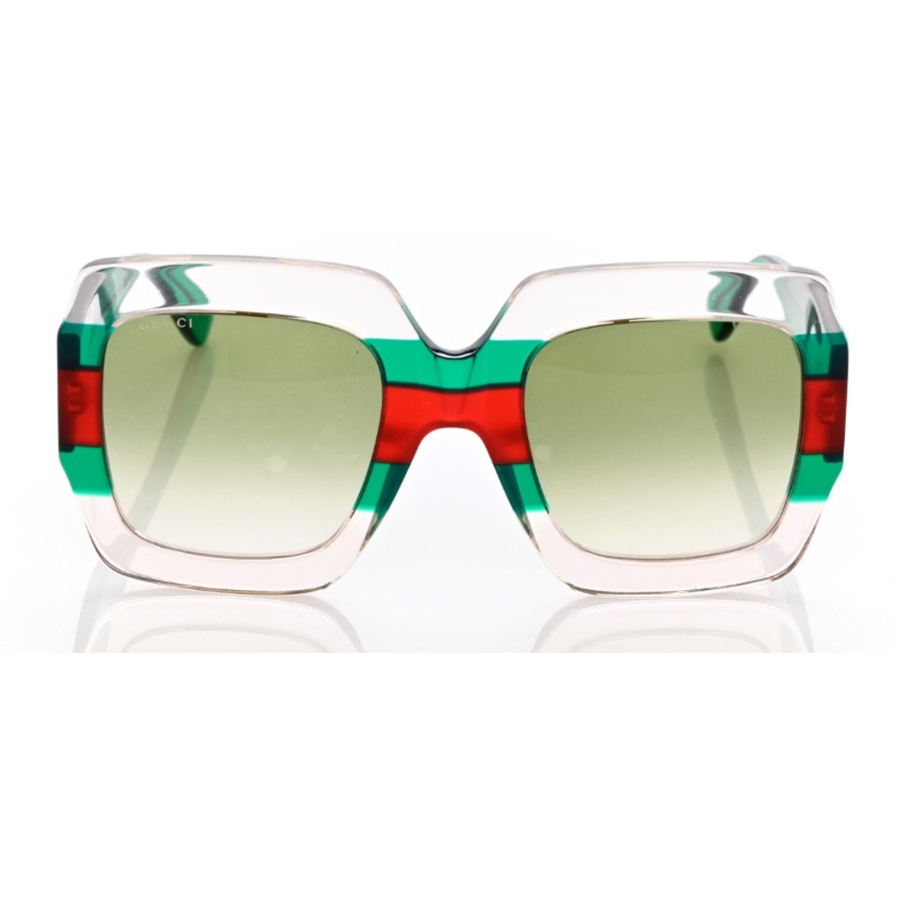 Gucci NWT! Green and Red Sunglasses for Women - Picture 2 of 16